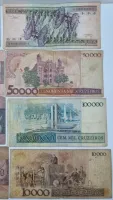 Lote com 54 Cédulas Nacionais das Imagens - Estado de Conservação UTG á MBC - Algumas cédulas estão rasgadas e c/ danos - Foto 16