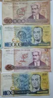 Lote com 54 Cédulas Nacionais das Imagens - Estado de Conservação UTG á MBC - Algumas cédulas estão rasgadas e c/ danos - Foto 17