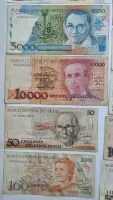 Lote com 54 Cédulas Nacionais das Imagens - Estado de Conservação UTG á MBC - Algumas cédulas estão rasgadas e c/ danos - Foto 21