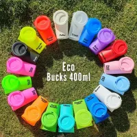 Copo Eco Bucks 400ml com tampa personalizado