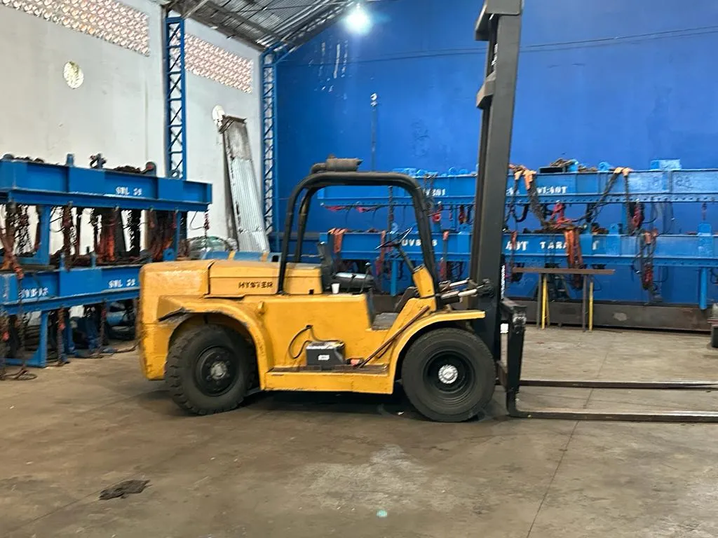 SOMETAL Empilhadeira Hyster 7000Kg 7 Ton 5 5metros De Eleva o GLP sometal-empilhadeira-hyster-7000kg-7-ton-5-5metros-de-eleva-o-glp