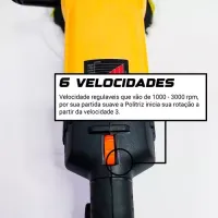 Politriz Angular Automotiva 7pol 1300W Nakasaki Profissional - Foto 2