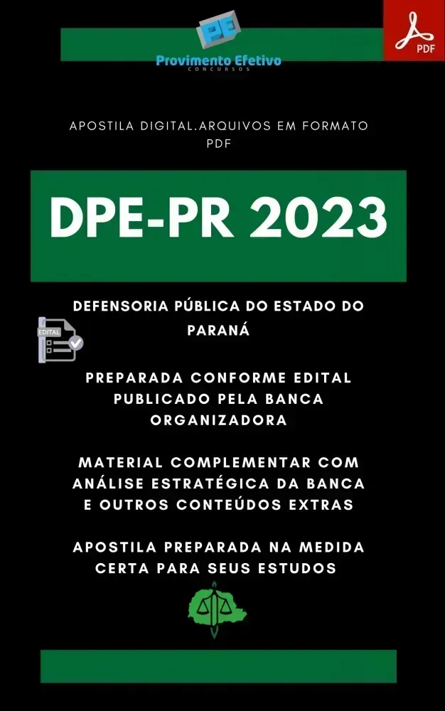 Apostila DPE PR 2023 Estatística
