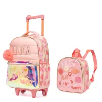 Kit Mochilete e lancheira LILICA Happy days