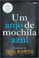 UM ANJO DE MOCHILA AZUL (PRODUTO NOVO)