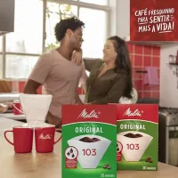 Filtro de Papel 103 Melitta 30 Unidades - Foto 4