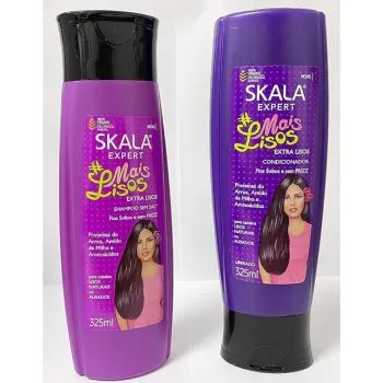 Kit Shampoo + Condicionador Skala Mais Lisos 325Ml - Foto 2