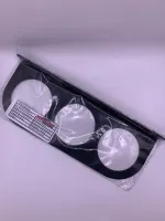 Suporte para 3 Manômetros de 52 mm Com Aba de Fixação - Foto 2