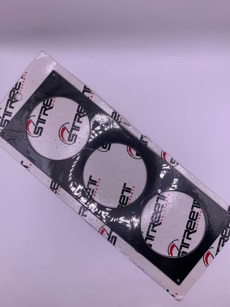 Suporte para 3 Manômetros de 52 mm Com Fixação no Painel Imagem