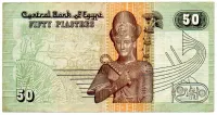 Egito - 50 Piastres - Cédula Estrangeira - MBC