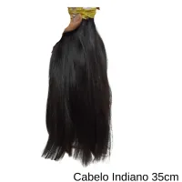 Cabelo Humano Indiano  35cm - 100 gramas - Foto 2