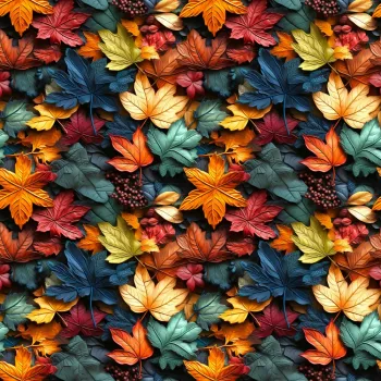 SC-879- Folhas 2 - Papel para Scrapbook Dupla Face - Foto 2