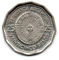 Argentina - 1965 - 25 Pesos - Foto 2