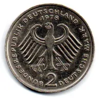 Alemanha - 1969F - 2 Mark