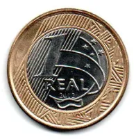 2012 - 1 Real - Moeda Brasil - Soberba (Sob)