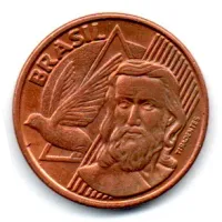 2002 - 5 Centavos - Moeda Brasil - MBC/Sob - Foto 2