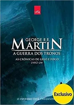 AS CRONICAS DE GELO E FOGO  A GUERRA DOS TRONOS LIVRO UM (PRODUTO USADO - MUITO BOM)