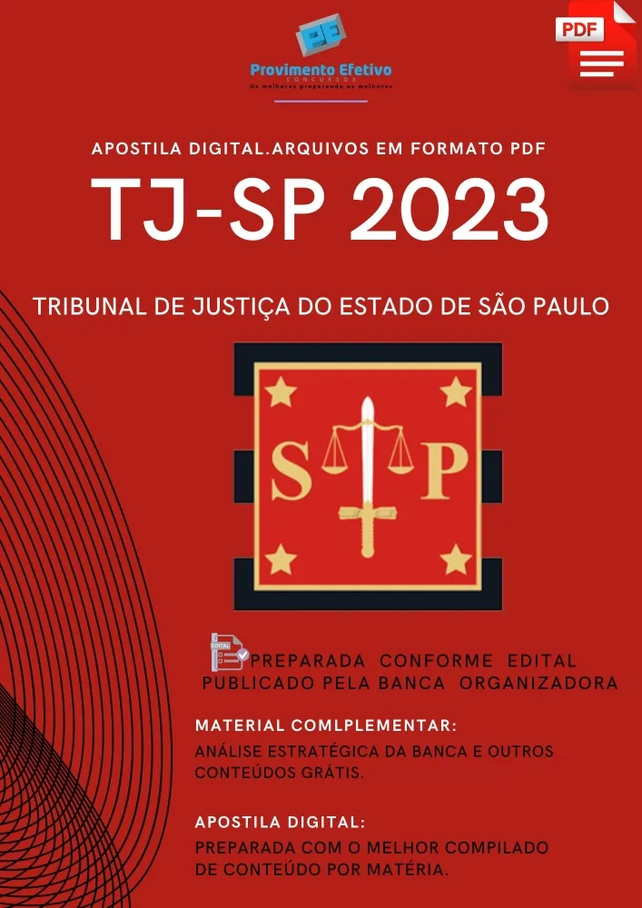 Apostila TJ SP Psicólogo Judiciário Ano 2023
