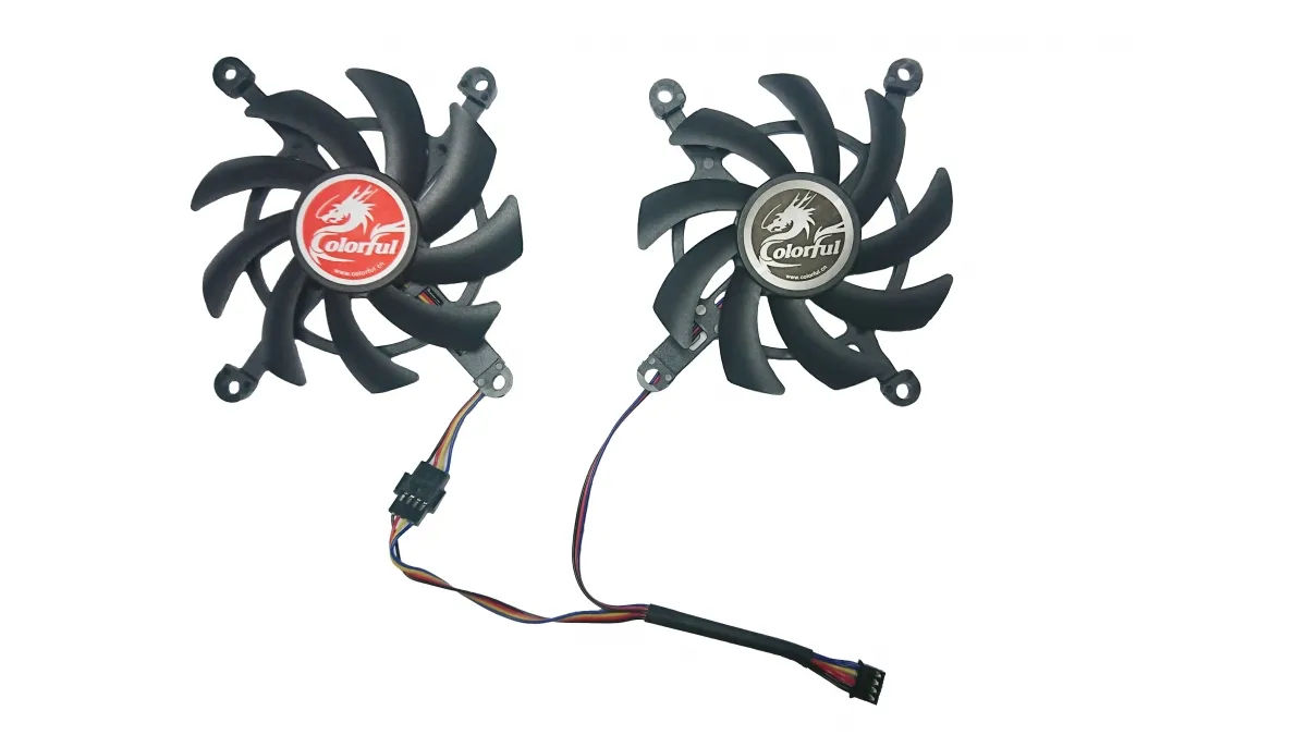 Dual Cooler Fan Para Placa De Video Colorful Gtx 1660 Super Nb