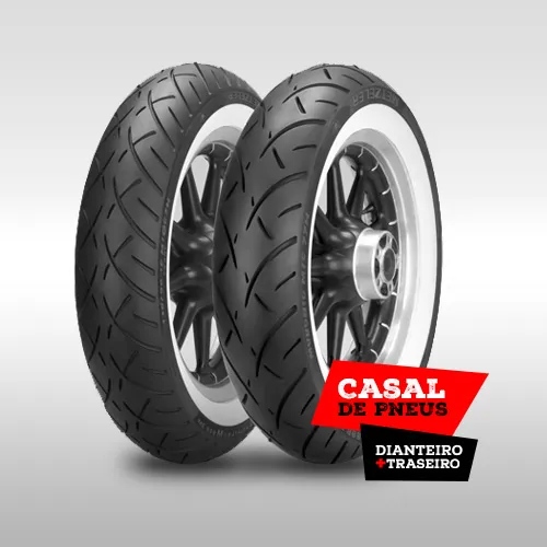 PNEUS FAIXA BRANCA SPORTSTER 883 - MH90-21 (Diant) e 150/80-16 (Tras) Imagem