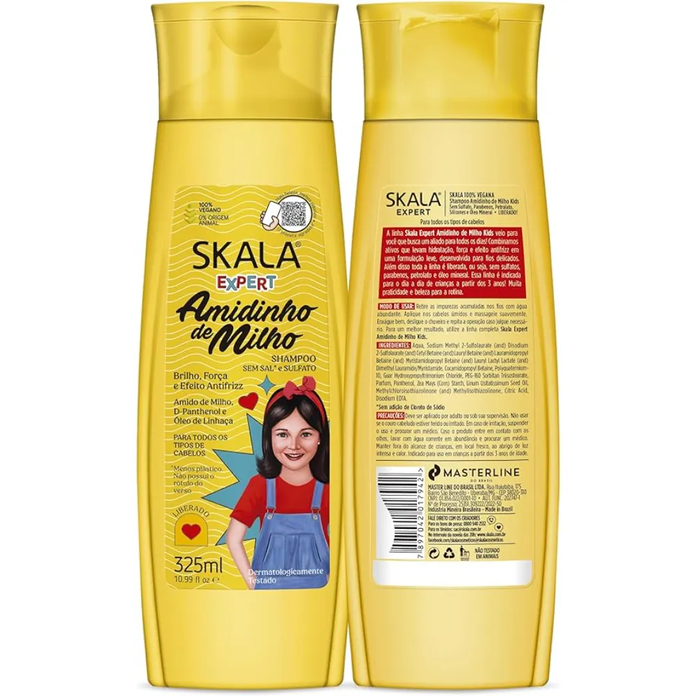 Kit Shampoo + Condicionador Skala Amidinho De Milho 325Ml