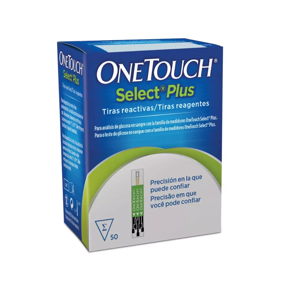 Tiras Teste Glicemia ONE TOUCH SELECT PLUS