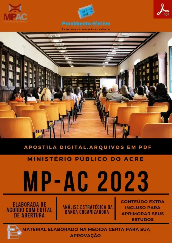 Apostila MP AC Ano 2023 Serviço Social Analista Ministerial Imagem