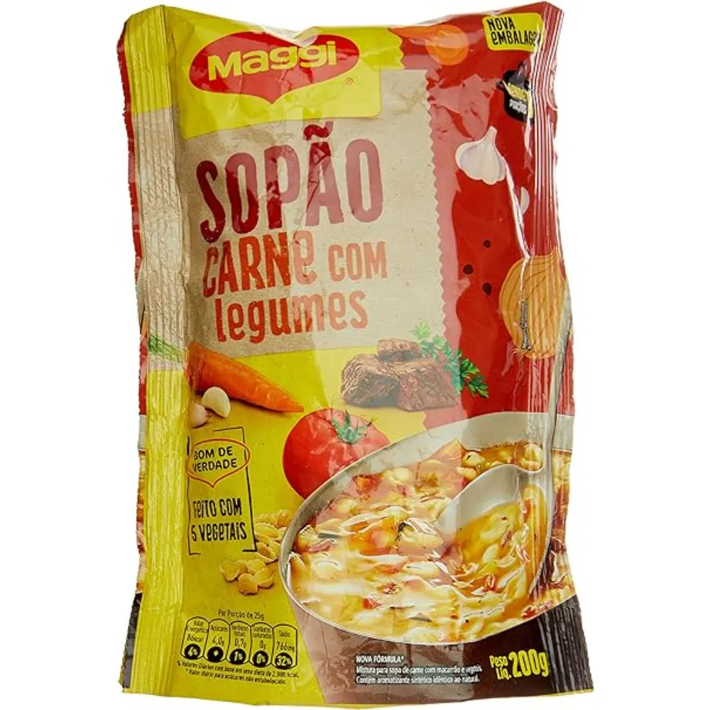 Sopão Carne com Legumes Maggi Sachê 200g