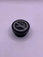 Tampão Universal para Acendedor de Cigarro em Alumínio Preto - Foto 2
