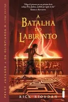 PERCY JACKSON E OS OLIMPIANOS - A BATALHA DO LABIRINTO VOL 4 (PRODUTO USADO - MUITO BOM)