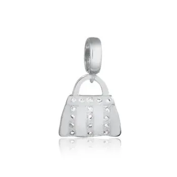 Berloque de Prata 950 - Bolsa Fashion -  250768