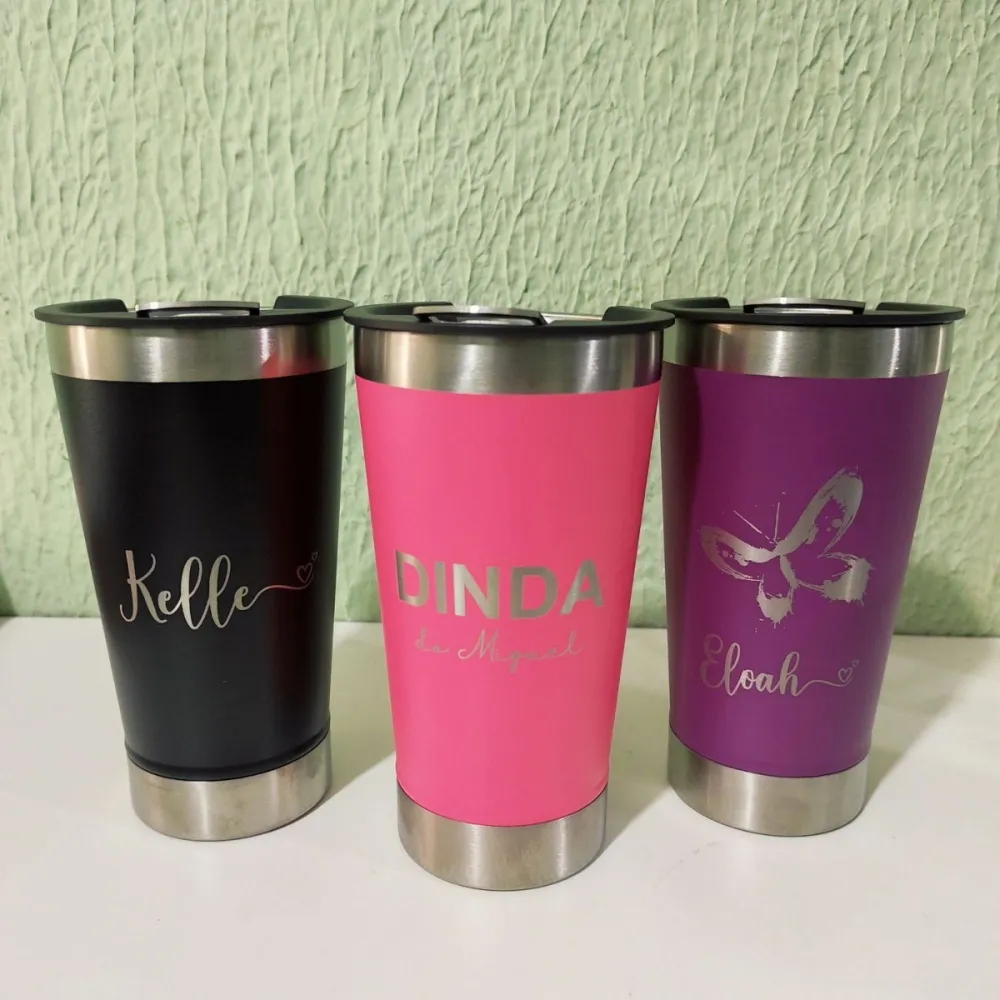 Copo Térmico (tipo Stanley) 500ml Personalizado Imagem