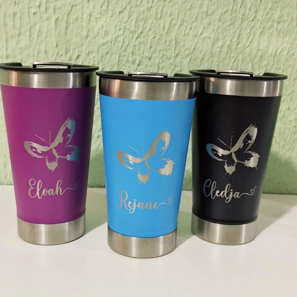 Copo Térmico (tipo Stanley) 500ml Personalizado