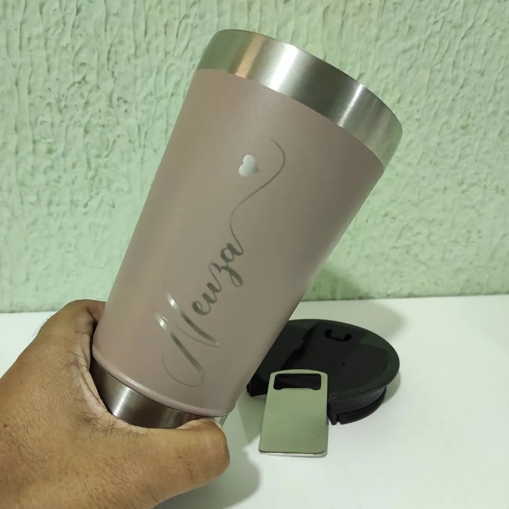 Copo Térmico (tipo Stanley) 500ml Personalizado Imagem