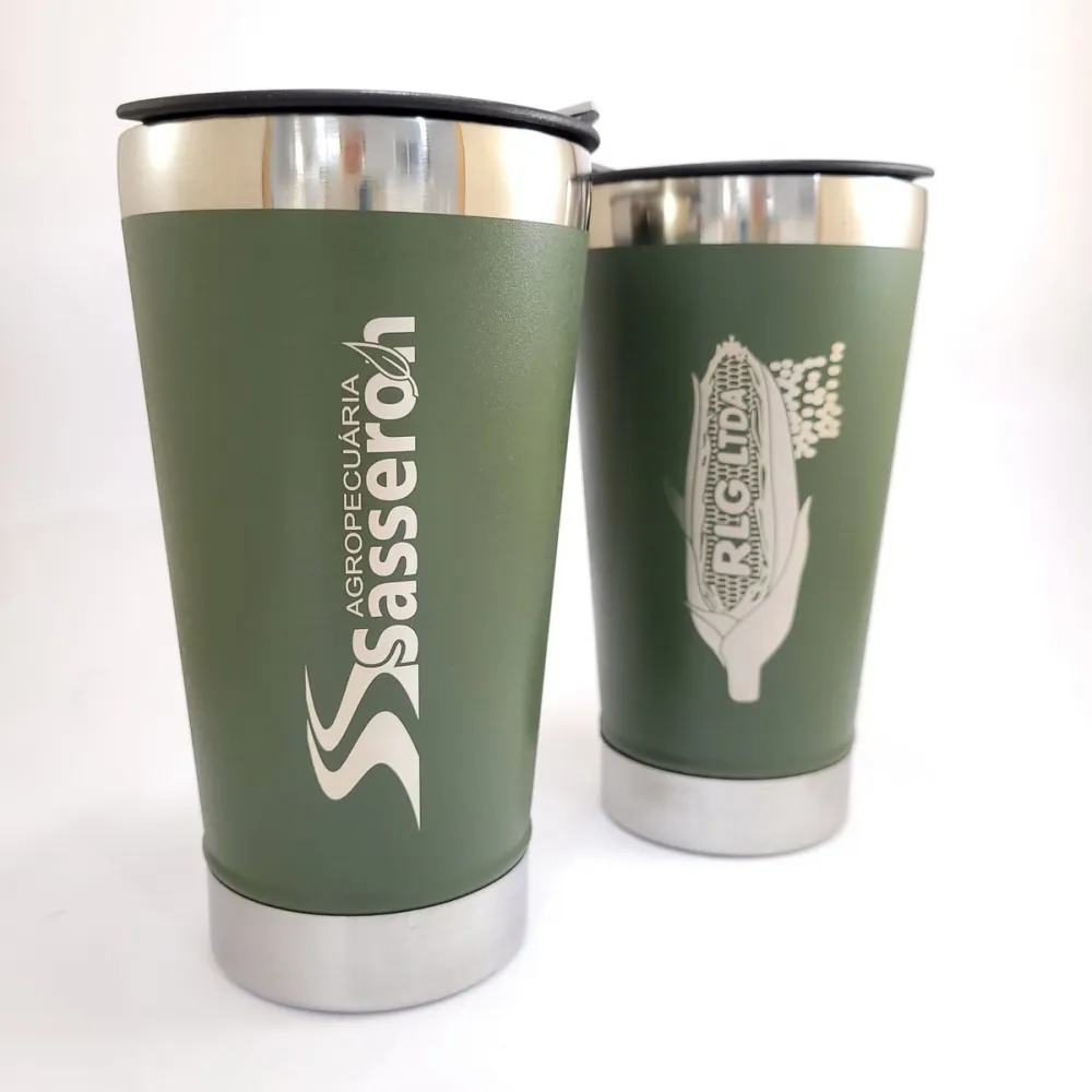 Copo Térmico Tipo Stanley com Abridor 500ml - Personalizado