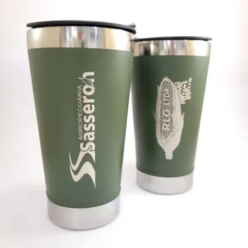 Copo Térmico Tipo Stanley com Abridor 500ml - Personalizado