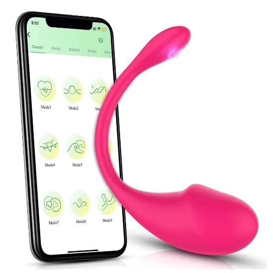 Vibrador Side Controle App Recarregável USB - YSVK315
