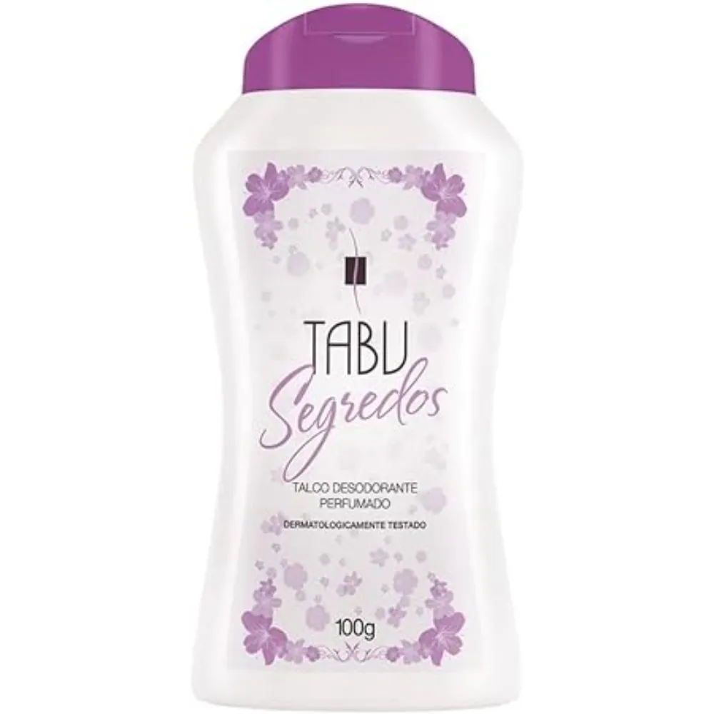 Talco Perfumado Segredos Tabu 100g