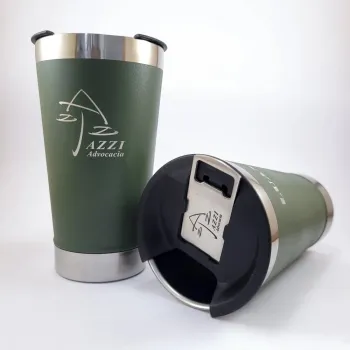 Copo Térmico Tipo Stanley com Abridor 500ml - Personalizado