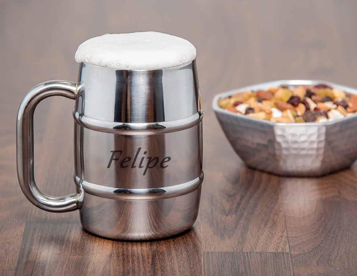 Caneca Personalizada Inox Térmica 0,5l Imagem