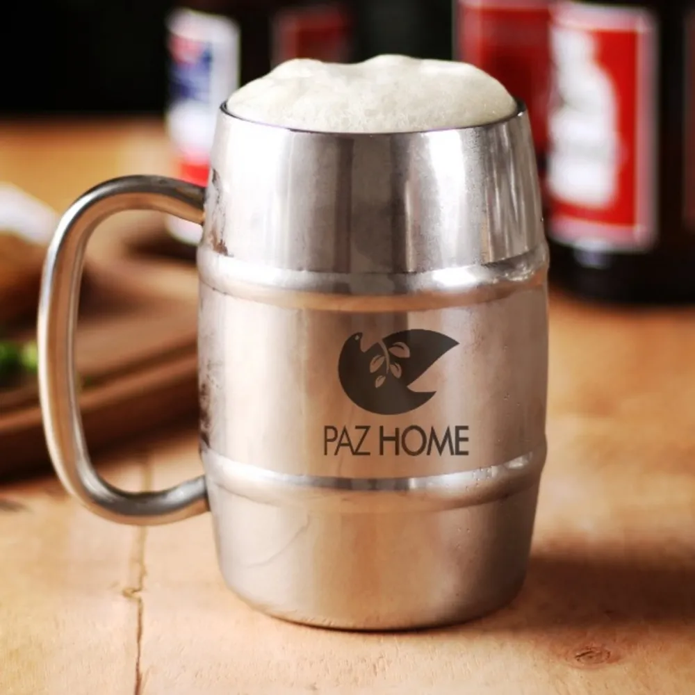 Caneca Personalizada Inox 500ml Térmica
