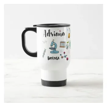 Copo Térmico Personalizado Presente Biologia Bióloga