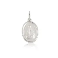 Pingente de prata 950 - Nª  S.  Aparecida - 250456
