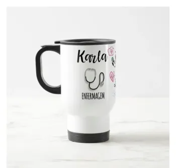 Copo Térmico Personalizado Presente Enfermagem Enfermeira