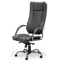 Poltrona Presidente Rimini Mecanismo Relax com Base Cromada e Braços em Alumínio - Foto 2