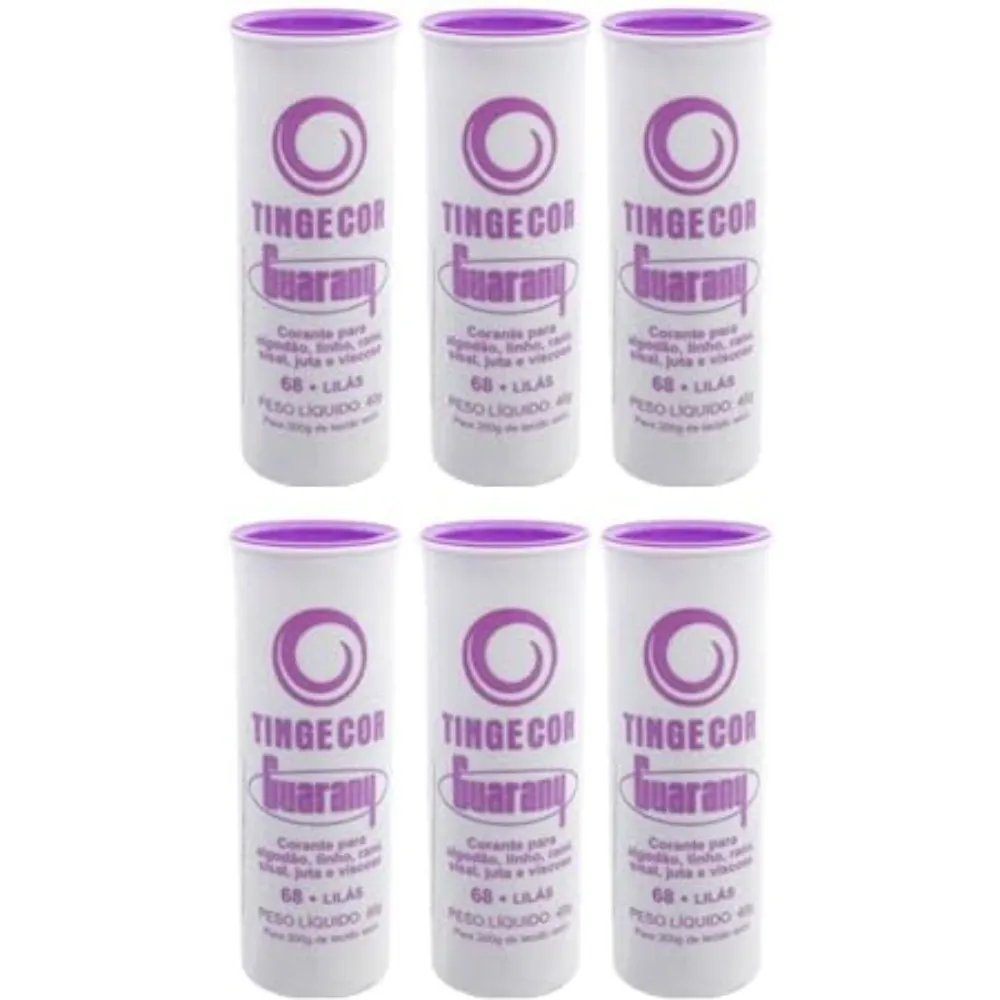 Tintol Lílas 40g Guarany 6uni Imagem
