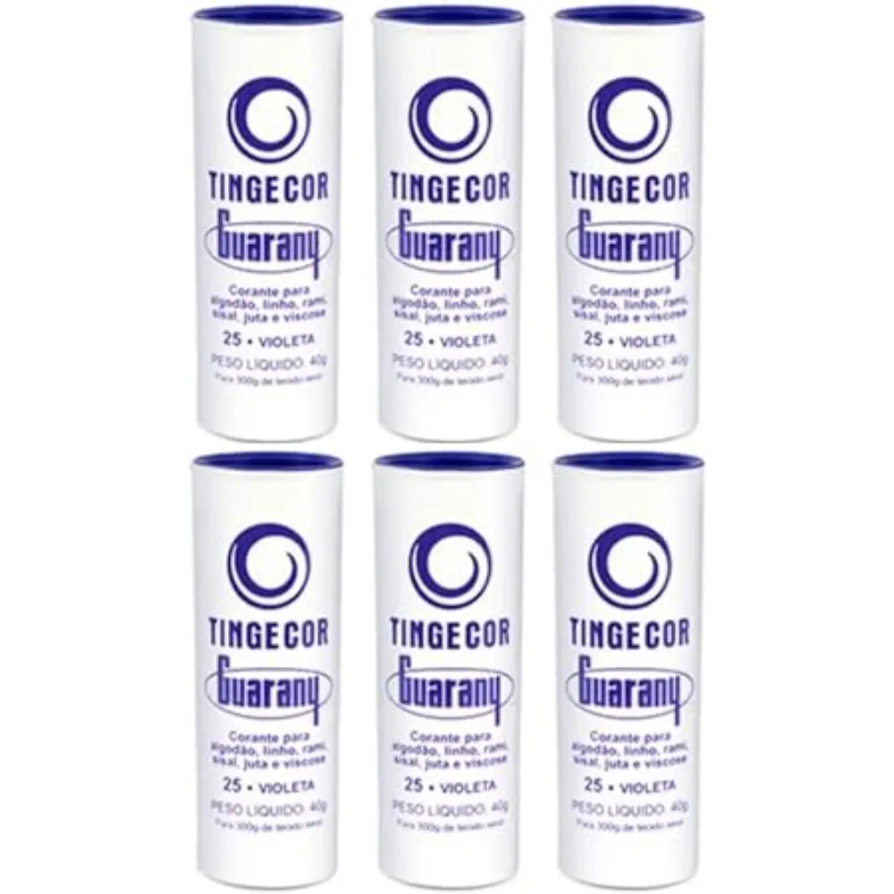 Tintol Violeta 40g Guarany 6uni