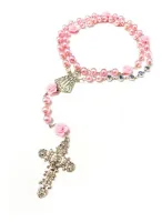 Terço Floral Aparecida Personalizado com Nome - Foto 2