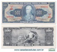 C047 - 500 Cruzeiros (D. João VI) - Fe