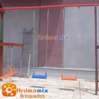Playground de Madeira Grande em Verniz - Foto 3